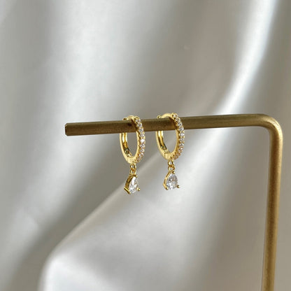 [AuraEcho]Luxurious Geometric Drop Earrings