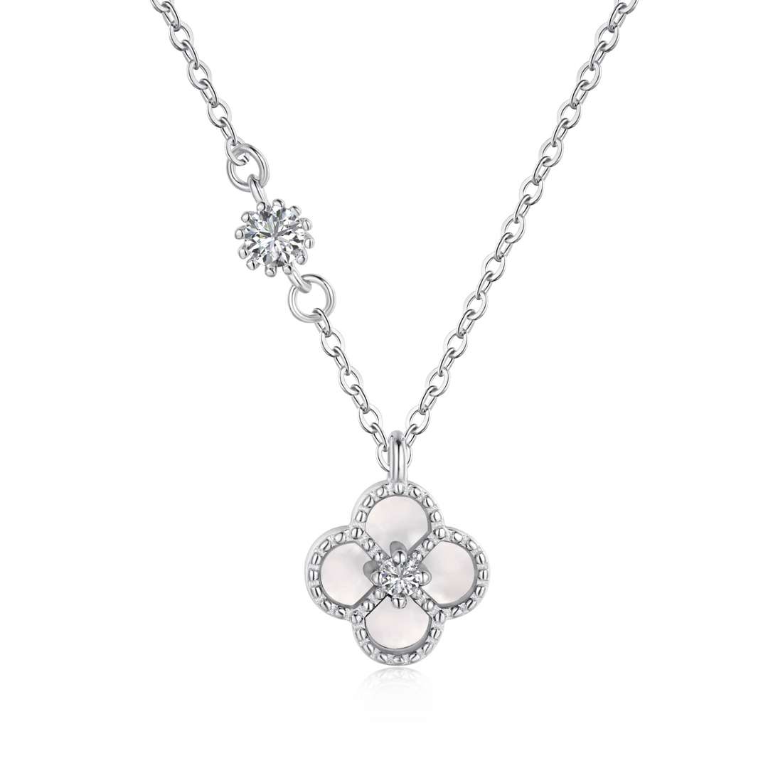 [AuraEcho]Delicate Flower Shape Necklace