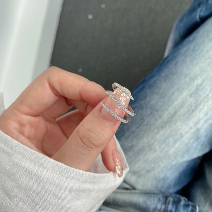 [AuraEcho]Unique Vibrant Entangle Daily Ring