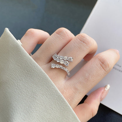 [AuraEcho]Unique Vivid Snake Shape Daily Ring