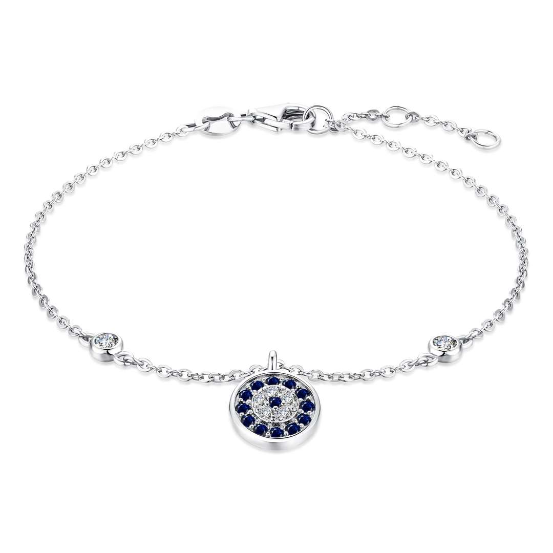 [AuraEcho]Devil's Eye Round Shape Bracelet
