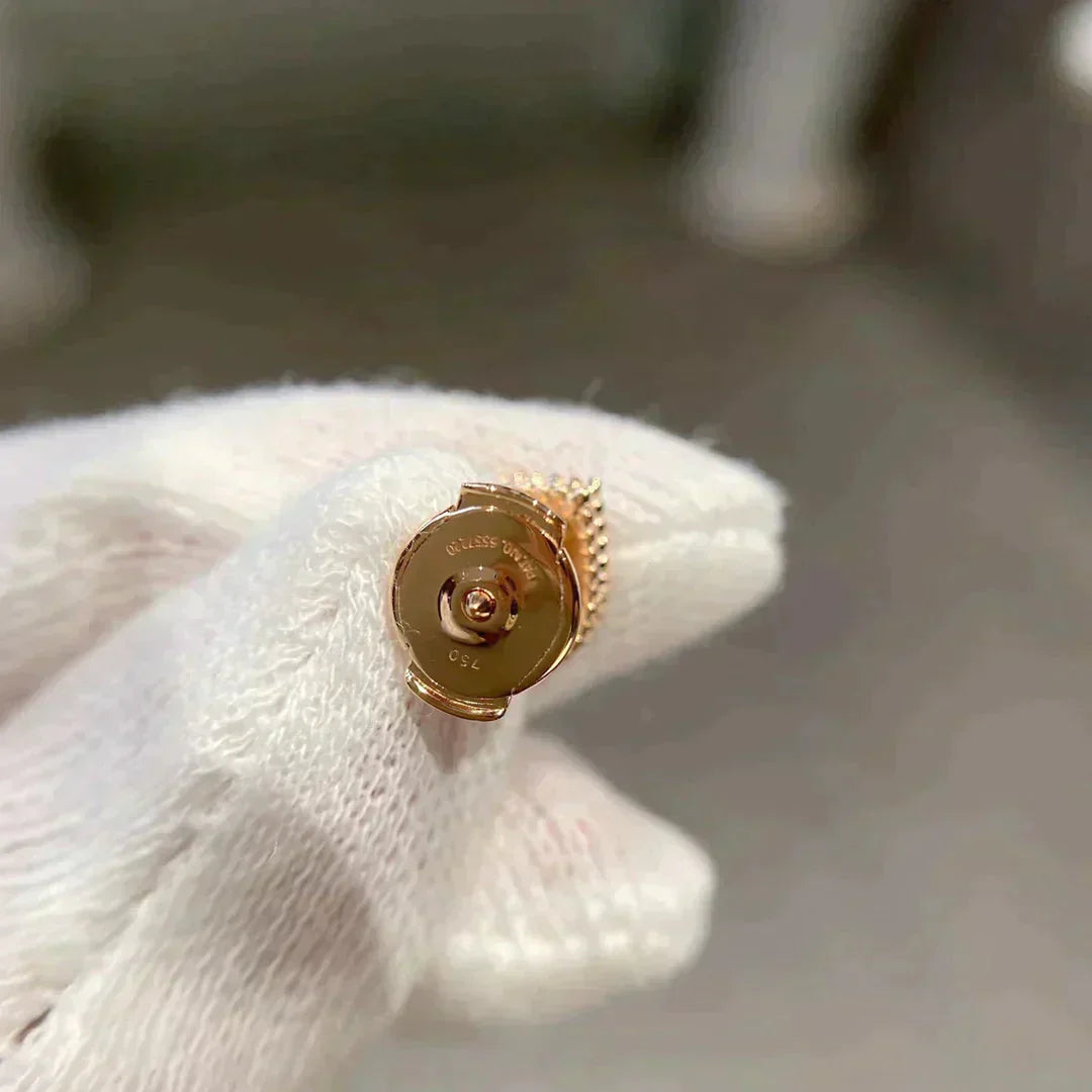 [AuraEcho]HEART CARNELIAN STUD EARRINGS