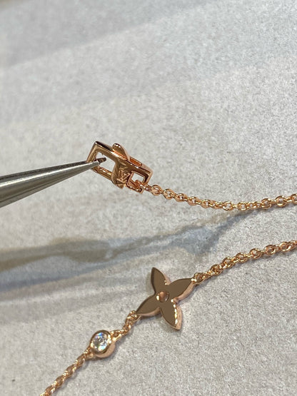 [AuraEcho]STAR DIAMOND PINK GOLD BRACELET