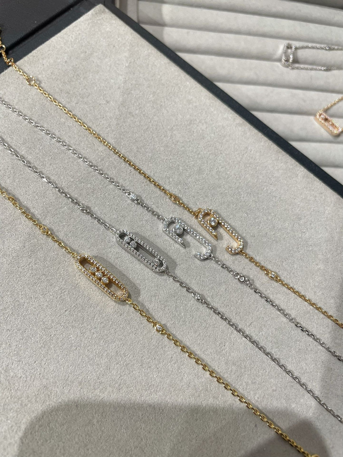 [AuraEcho]BABY MOVE DIAMOND BRACELET