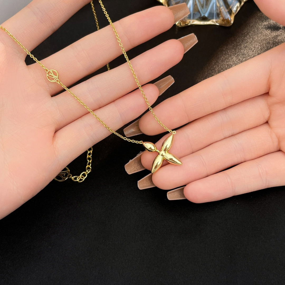 [AuraEcho]LOUISETTE GOLD NECKLACE