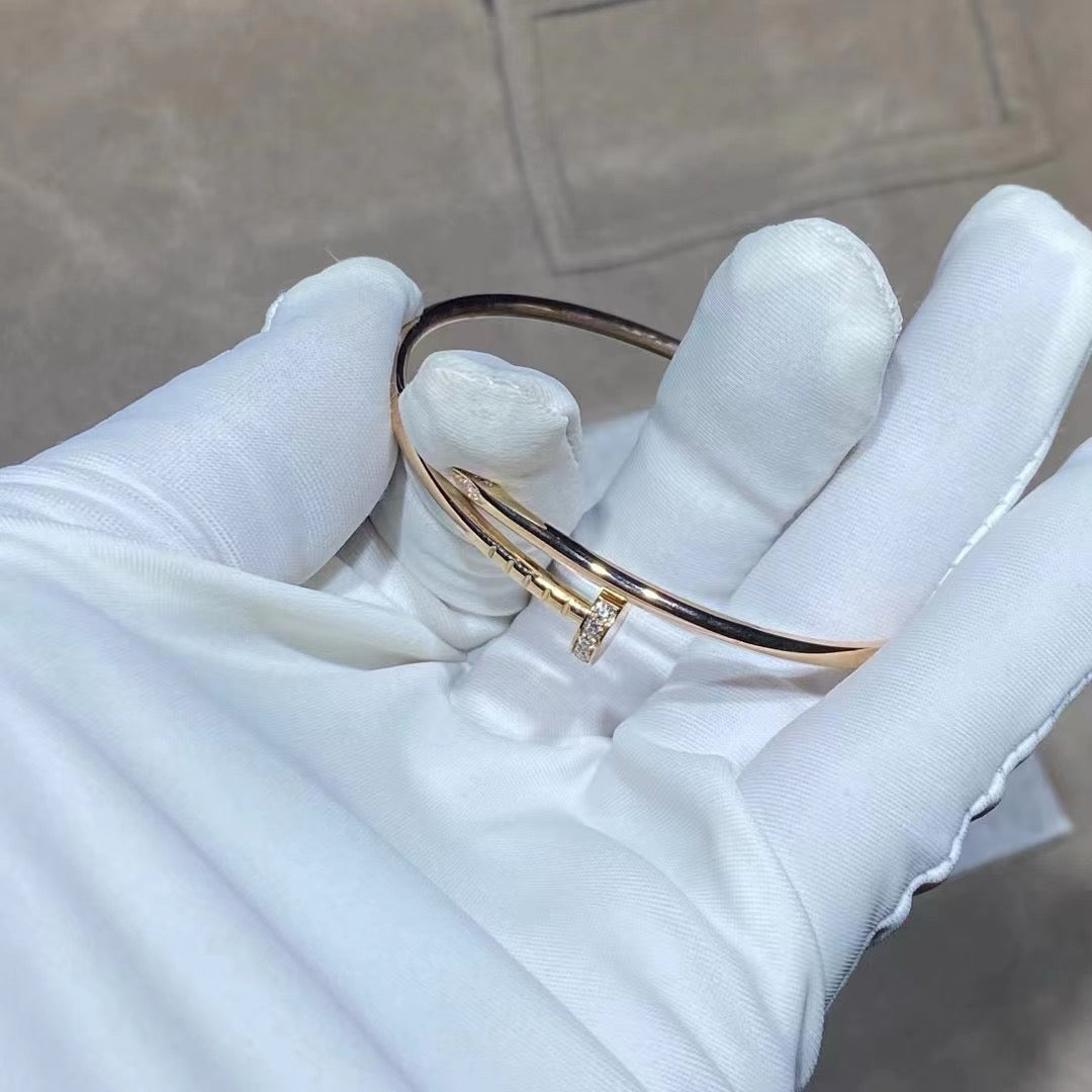 [AuraEcho]JUSTE BRACELET 2.5MM DIAMONDS