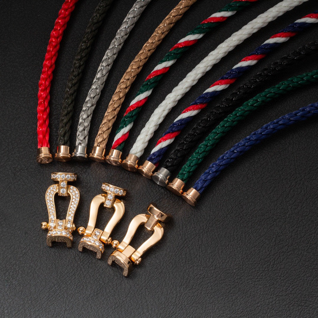 [AuraEcho]FORCE LARGE HORSESHOE NO DIAMOND BRACELET GOLD