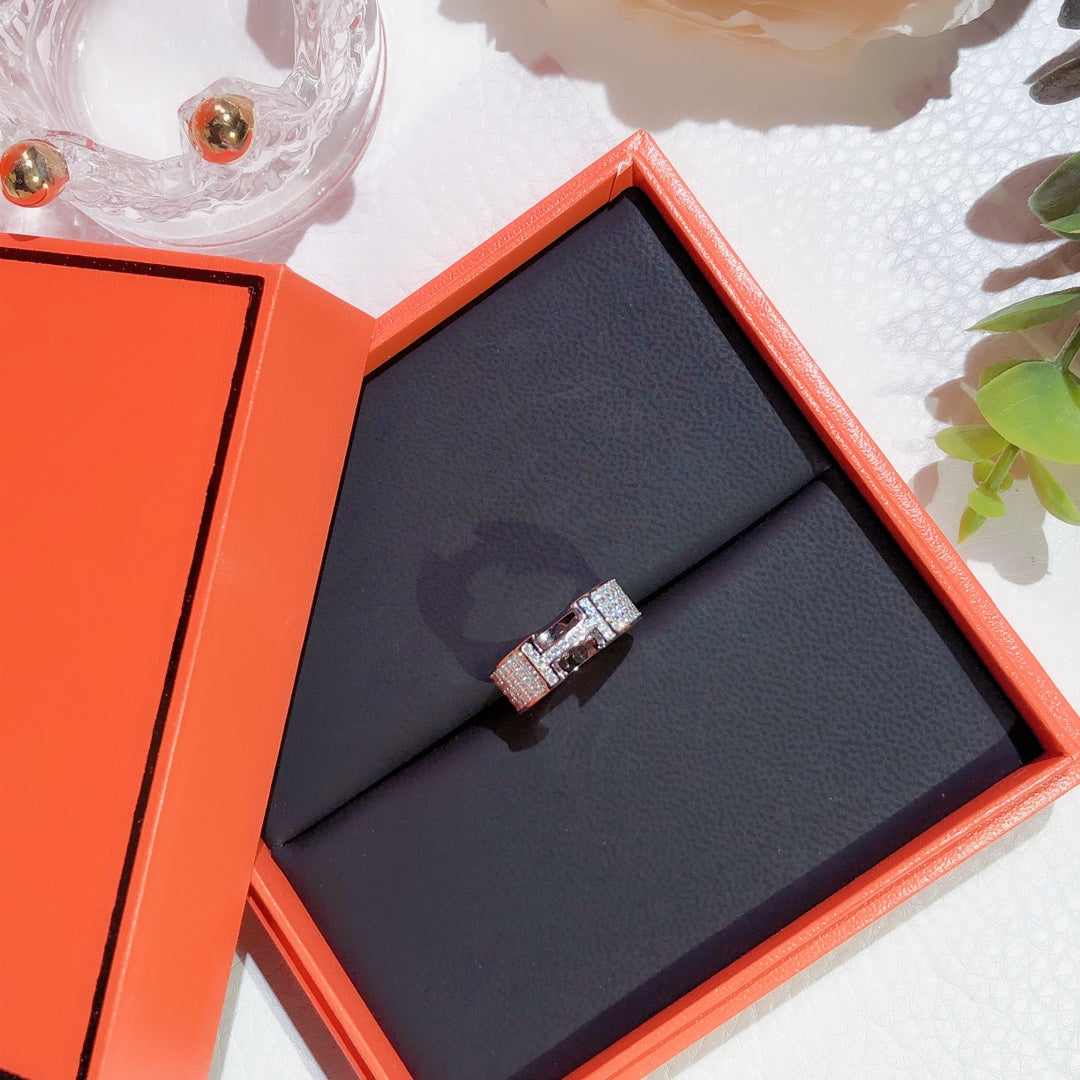 [AuraEcho]H RING FULL DIAMOND