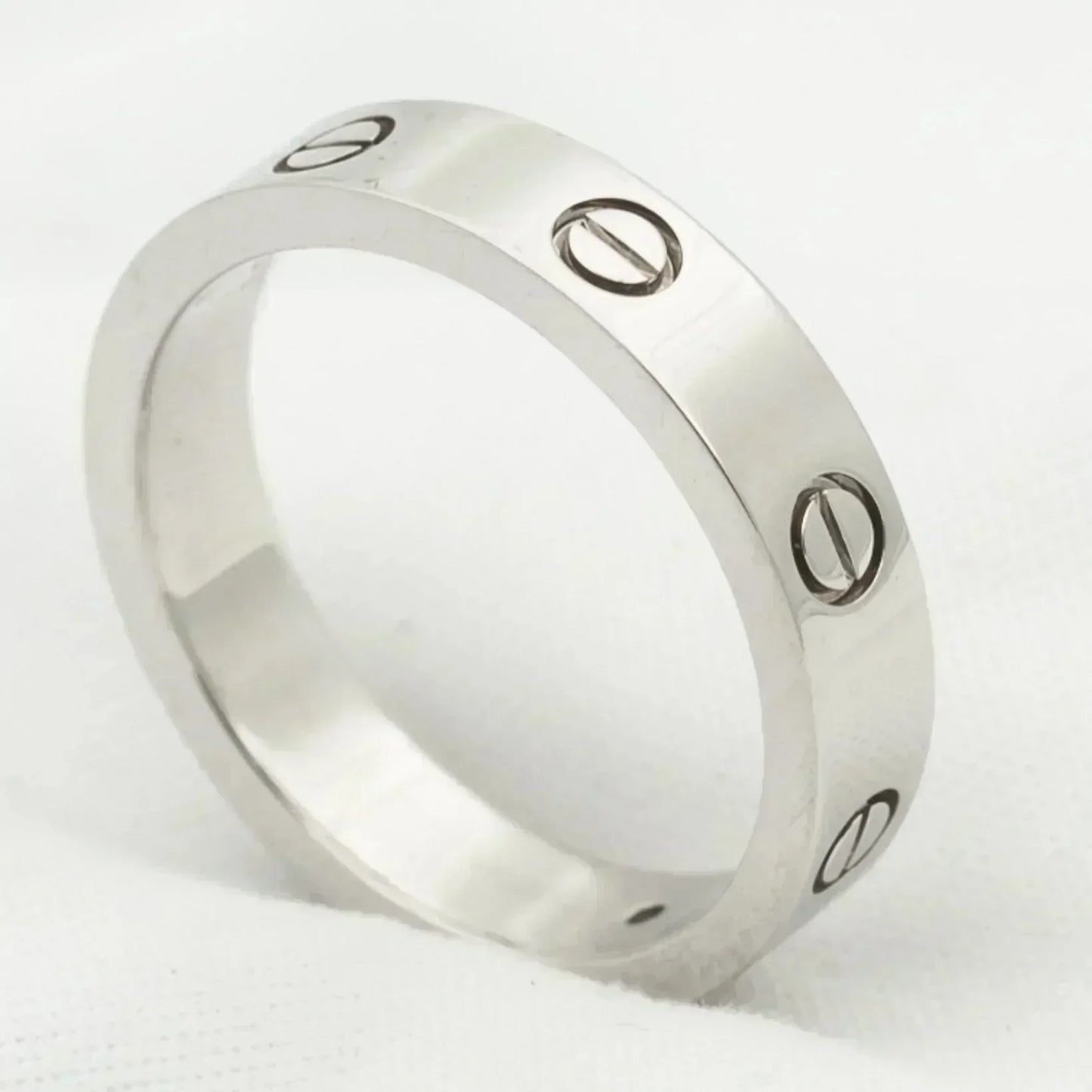 [AuraEcho]LOVE RING 4MM 1 DIAMOND SILVER