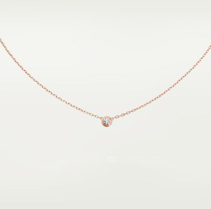 [AuraEcho]DAMOUR DIAMOND NECKLACE