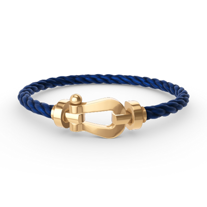 [AuraEcho]FORCE LARGE HORSESHOE NO DIAMOND BRACELET GOLD