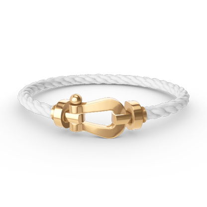 [AuraEcho]FORCE LARGE HORSESHOE NO DIAMOND BRACELET GOLD