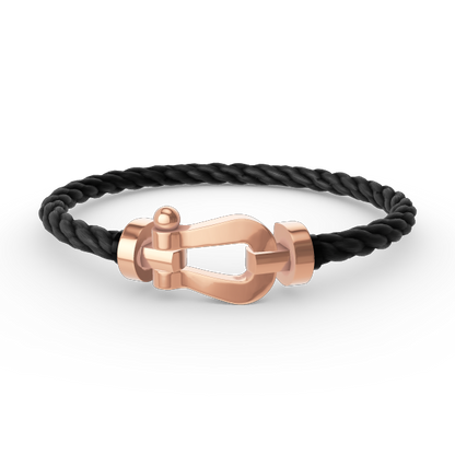 [AuraEcho]FORCE LARGE HORSESHOE NO DIAMOND BRACELET ROSE GOLD