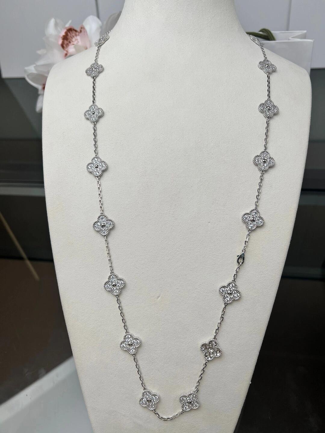 [AuraEcho]CLOVER 20 MOTIFS DIAMOND SILVER